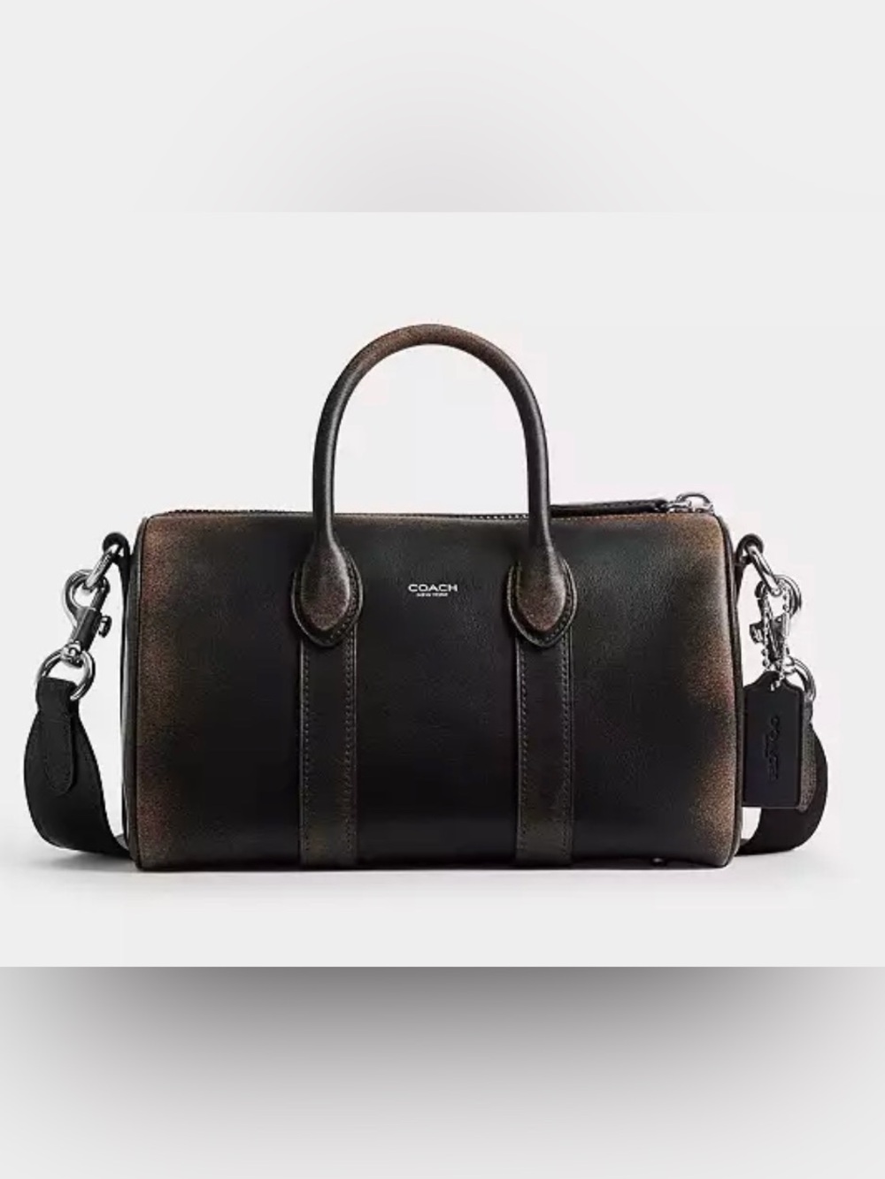 Coach Compass Bag 25
Color: Black/Light Tan